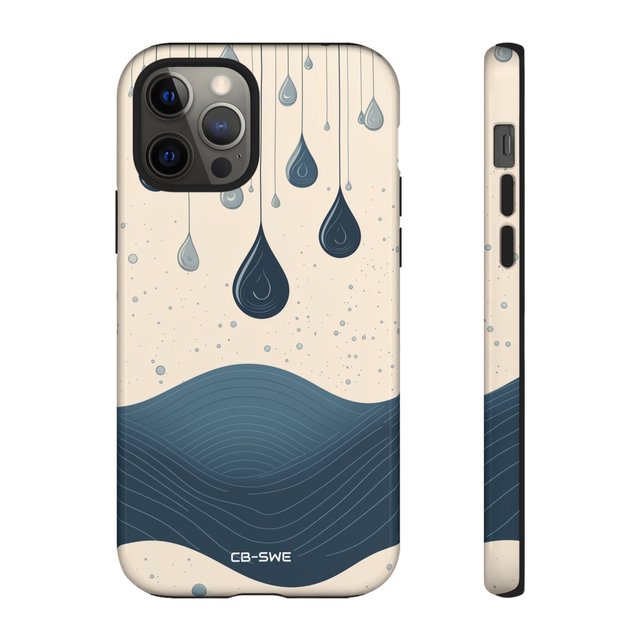 Gentle Waves Flow - iPhone Case