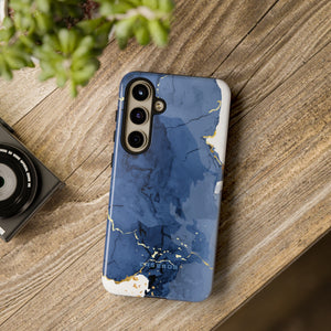 Timeless Blue Watercolor - Protective Phone Case