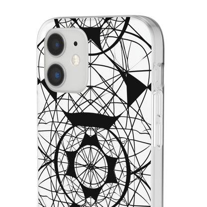 Geometric Hypnosis | Flexible Phone Case for iPhone