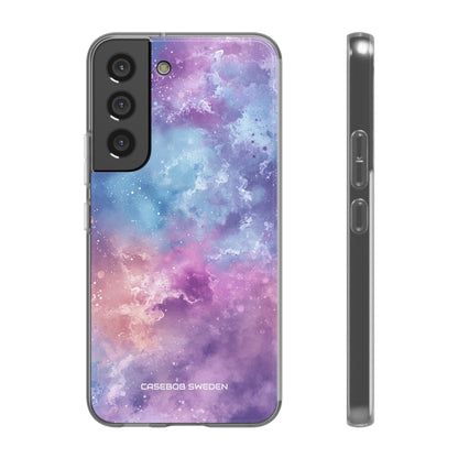 Cosmic Nebula Swirls - Flexi Samsung S22 Phone Case