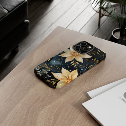 Floral Elegance Flourishes - iPhone Case