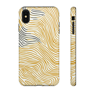 Linear Yellow Chic - Protective Phone Case