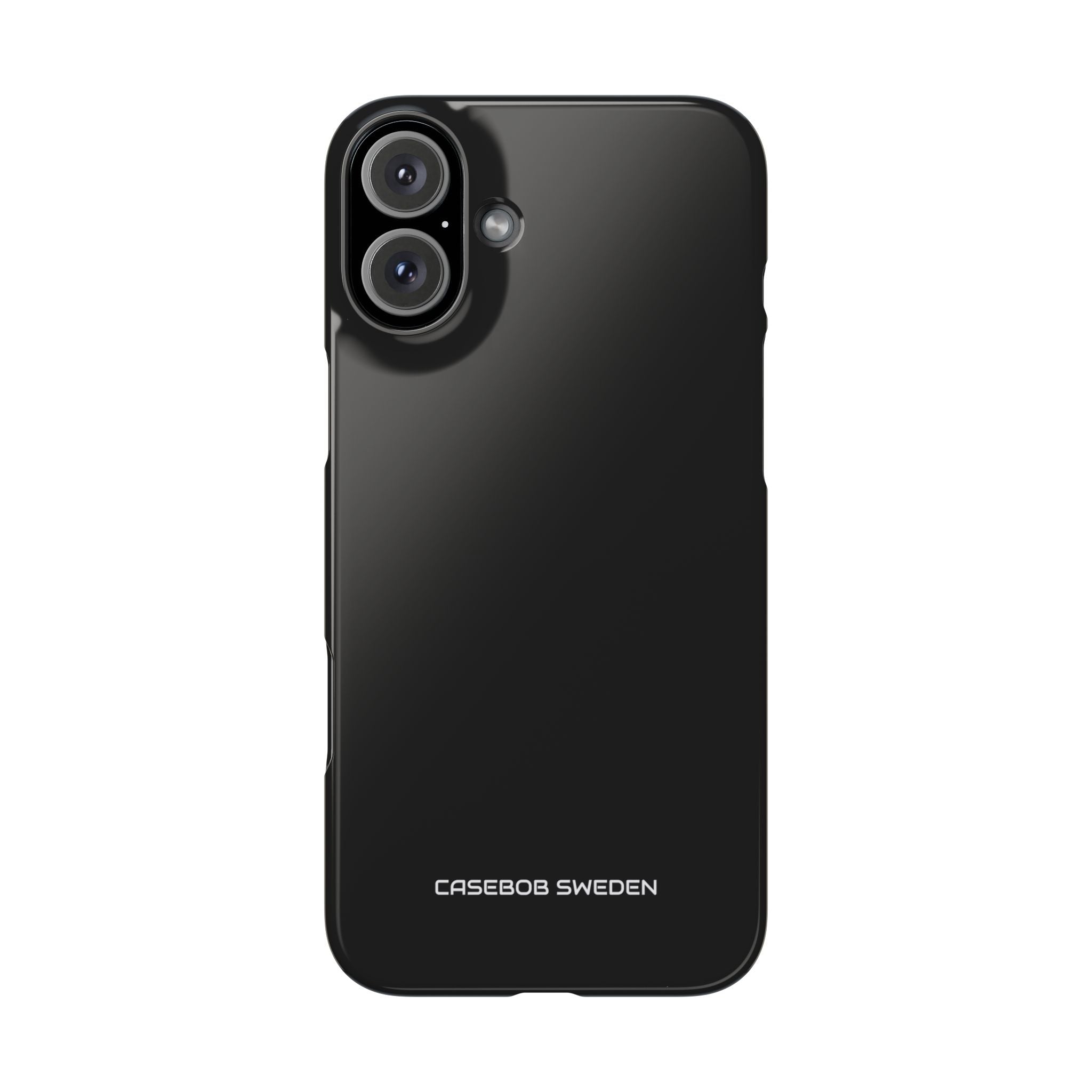 Charcoal Black - Slim iPhone 16 Phone Case