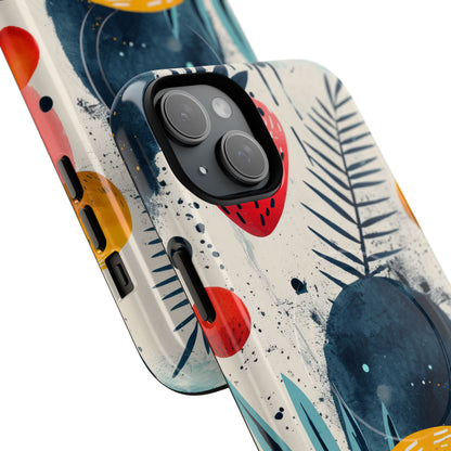 Vibrant Fruit Canvas - Tough + MagSafe® iPhone 15 Phone Case