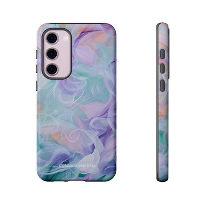 Purple Peach Whirl - Tough Samsung S23 Phone Case