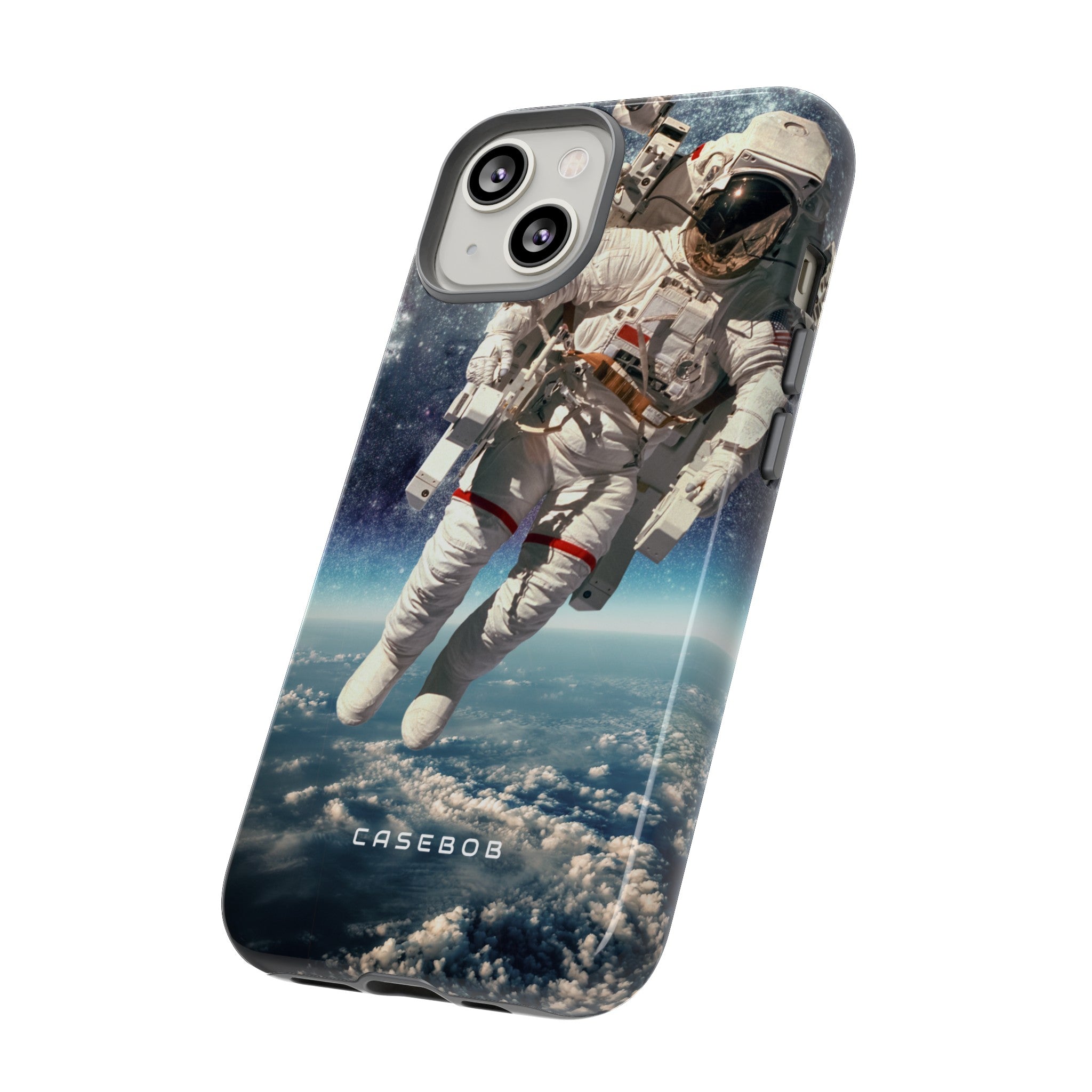 Astronaut in outer space - Protective Phone Case