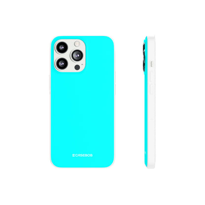 Aqua Blue | Phone Case for iPhone (Flexible Case)