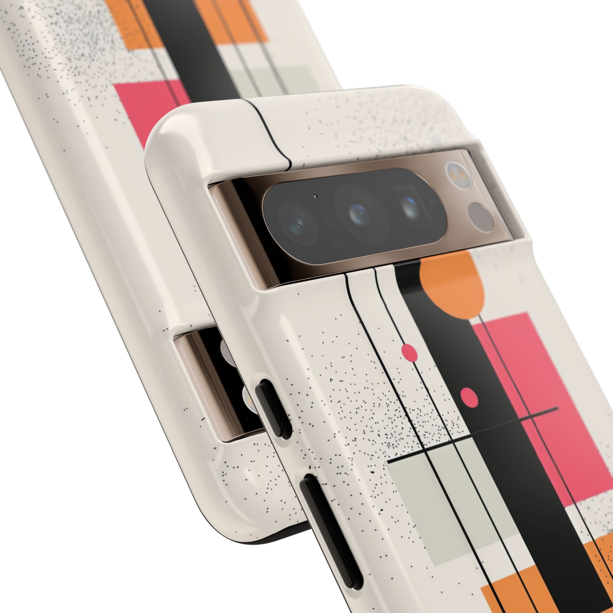 Shapes Dance Playfully - Google Pixel Case