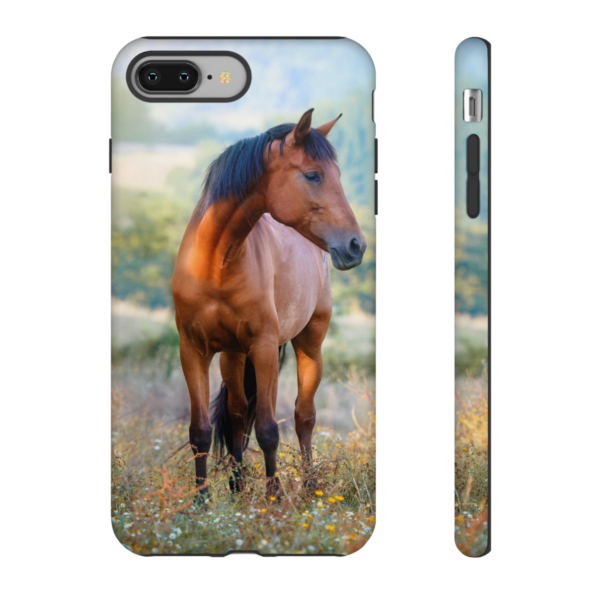 Chestnut Thoroughbred - Protective Phone Case