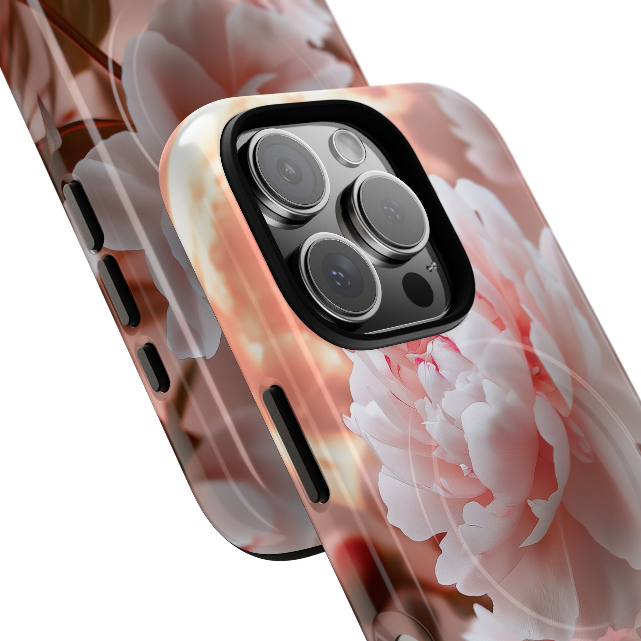 Peony Moonlight iPhone 16 Pro Case - Tough+