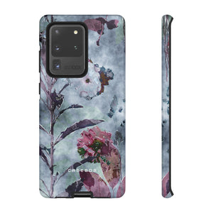 Monochrome Roses, Peonies & Asters - Protective Phone Case