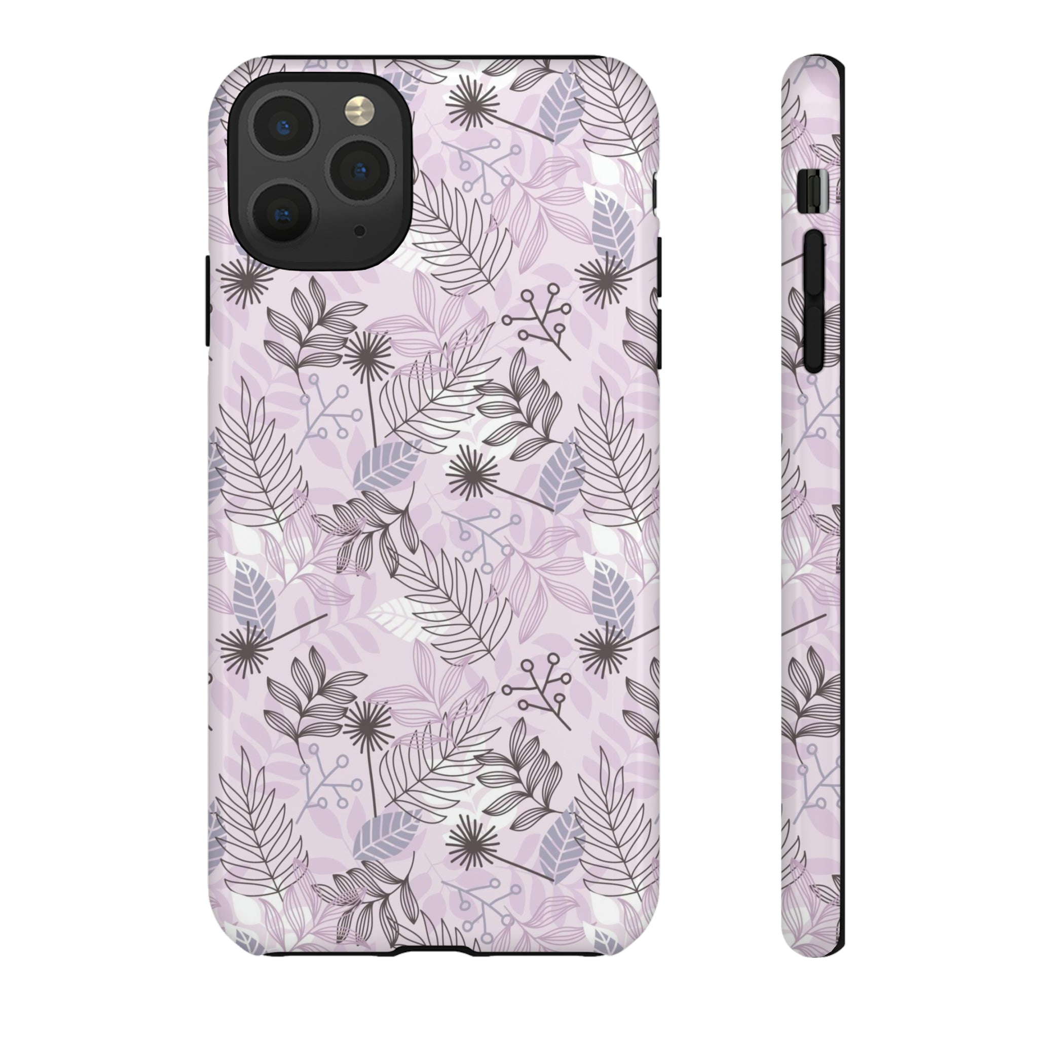 Purple Leaf - Protective Phone Case