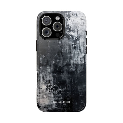 Textured Blackscape iPhone 16 Pro Max Case - Tough
