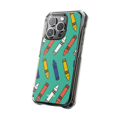 Crayons Dance Playfully iPhone Case - Impact