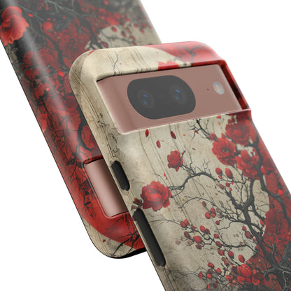 Zen Blossoms in Moonlight Google Pixel 8 - Tough Phone Case