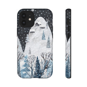 Cute Winter Landscape - Protective Phone Case