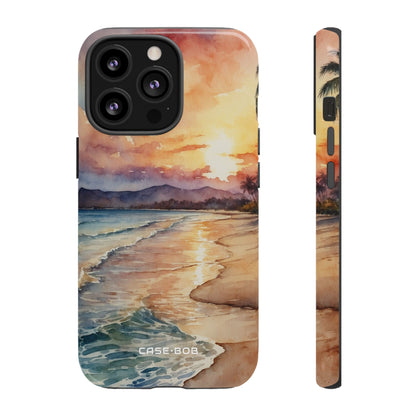 Sunset Reflection iPhone 13 Pro Case - Tough