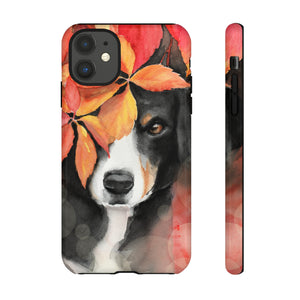 Aquarell Hund - Schutzhülle fürs Handy