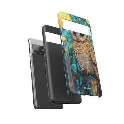 Celestial Owl Gaze - Google Pixel Case