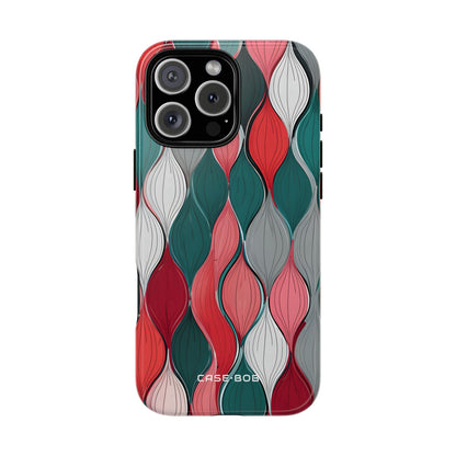 Leaf Cascade Teal iPhone 16 Pro Max Case - Tough
