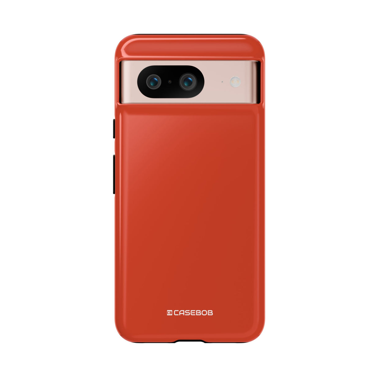 Vibrant Minimalism: Bold Red-Orange - for Google Pixel 8