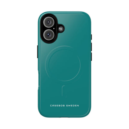 Dark Cyan iPhone 16  Tough+ Phone Case