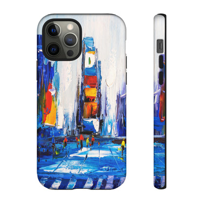 Oil Painting - City View of New York - Protective Phone Case