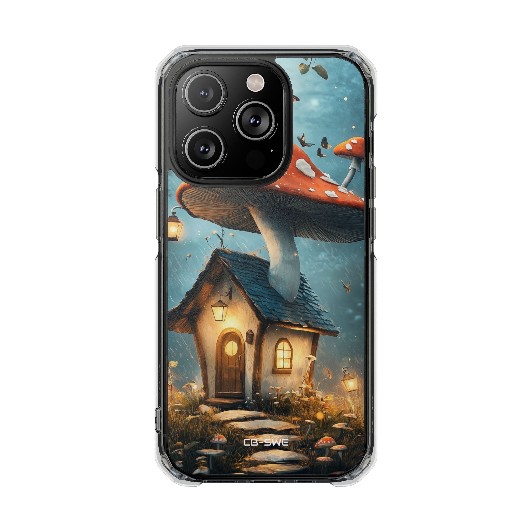 Mushroom House Glows iPhone Case - Impact