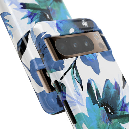 Blue Blossom Radiance Google Pixel 8 Pro Case - Tough