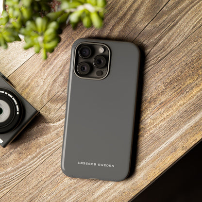 Dim Gray iPhone 15 - Tough Phone Case