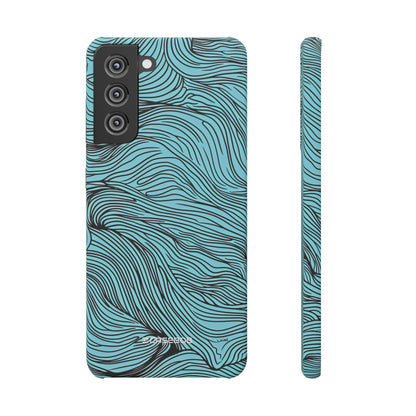 Wavy Serenity | Slim Phone Case for Samsung