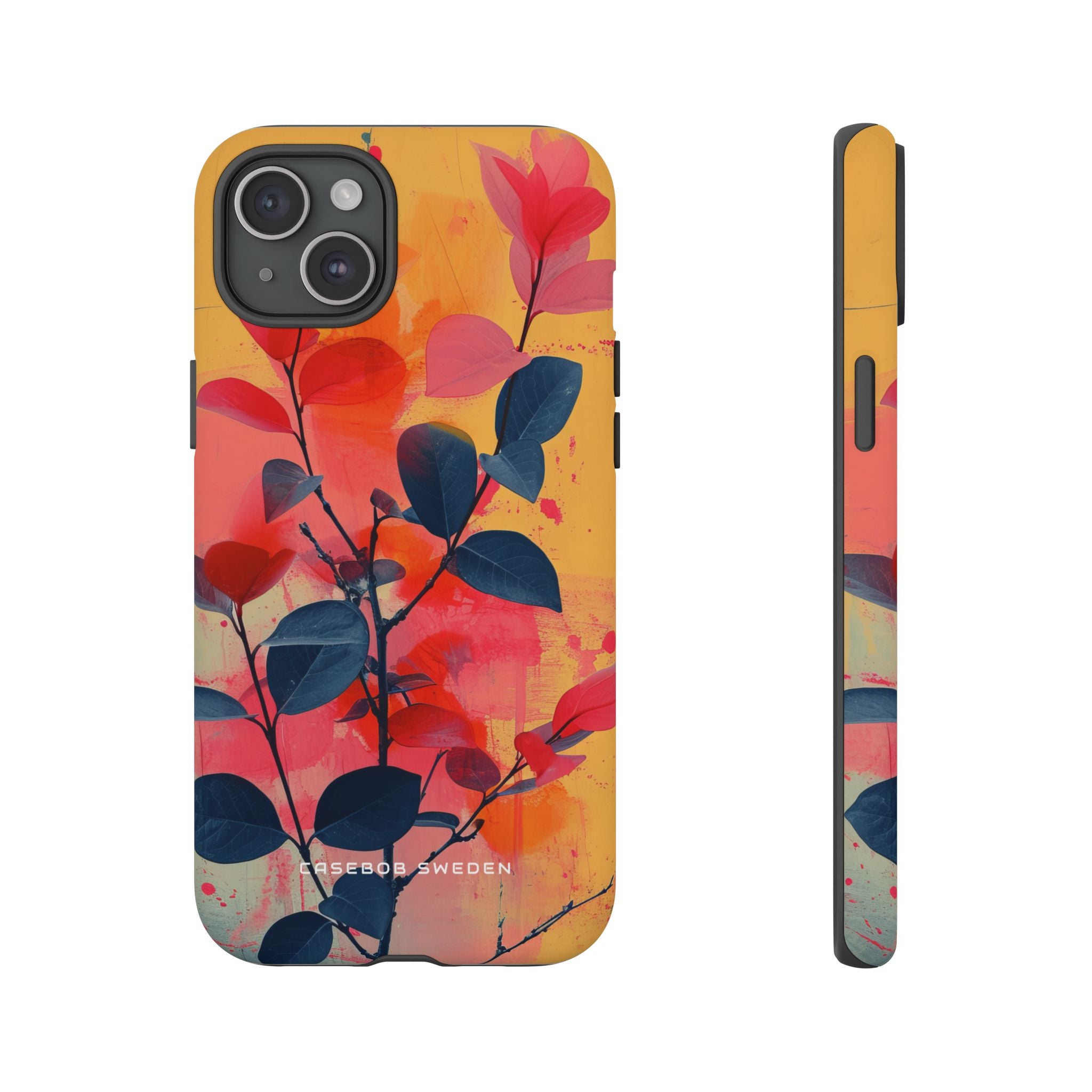 Vivid Floral Harmony iPhone 15 - Tough Phone Case