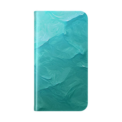 Teal Mists - iPhone 16 Plus Case - Wallet