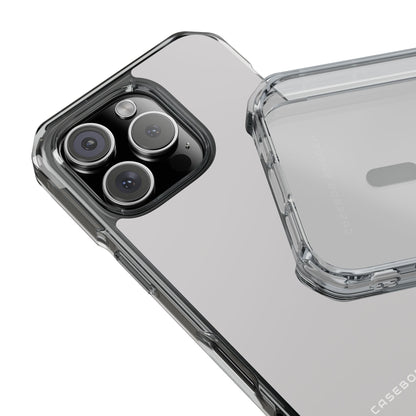 Light Gray iPhone 16 - Clear Impact Phone Case