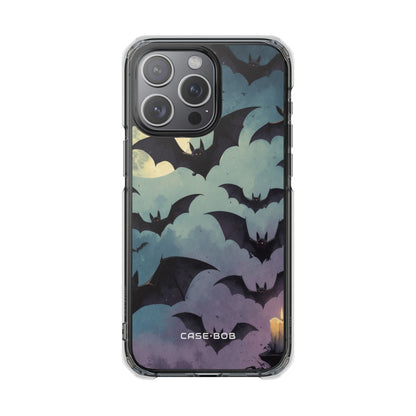 Glowing Bat Swarm iPhone 15 Pro Max Case - Impact