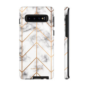 Golden Marble Phone Case - Protective - Protective Phone Case