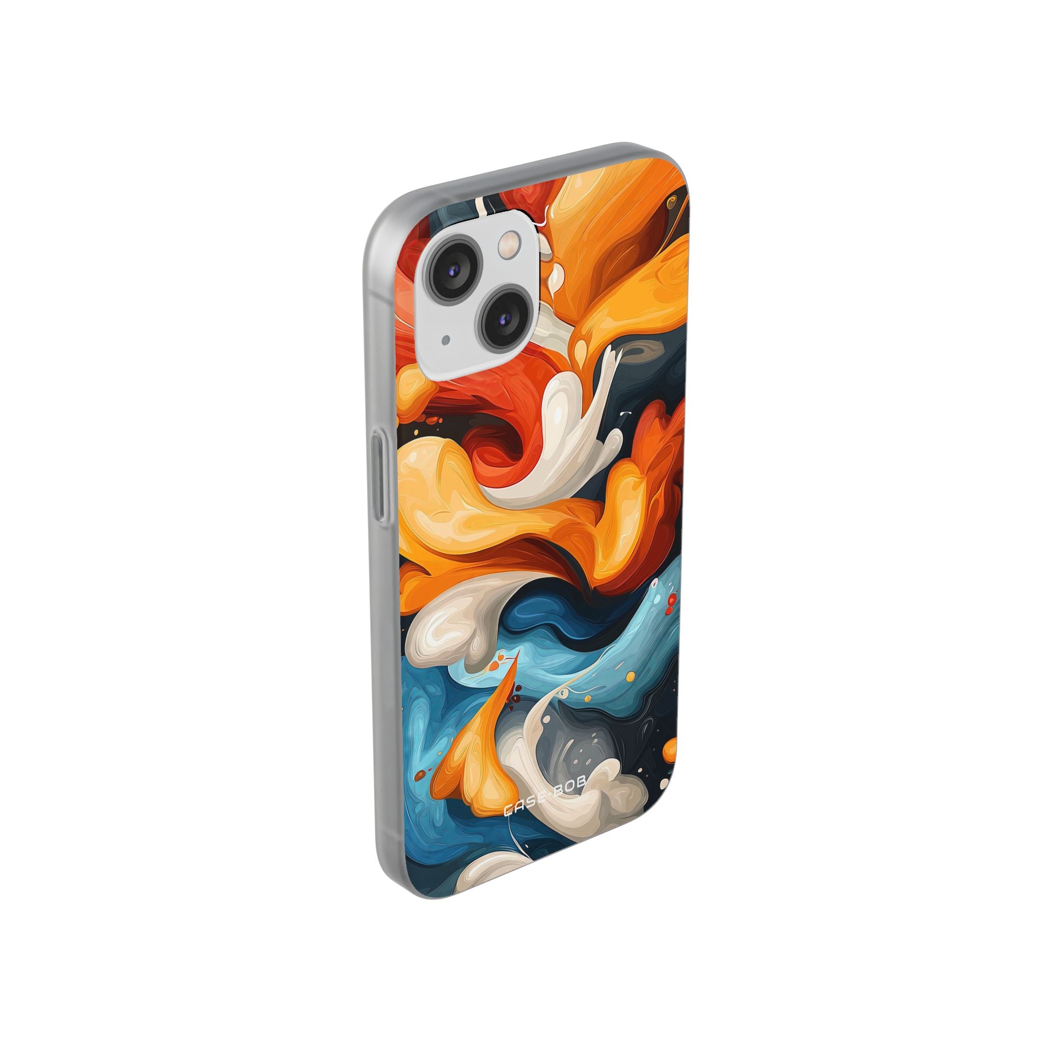 Crimson Ribbon iPhone 14 Case - Soft