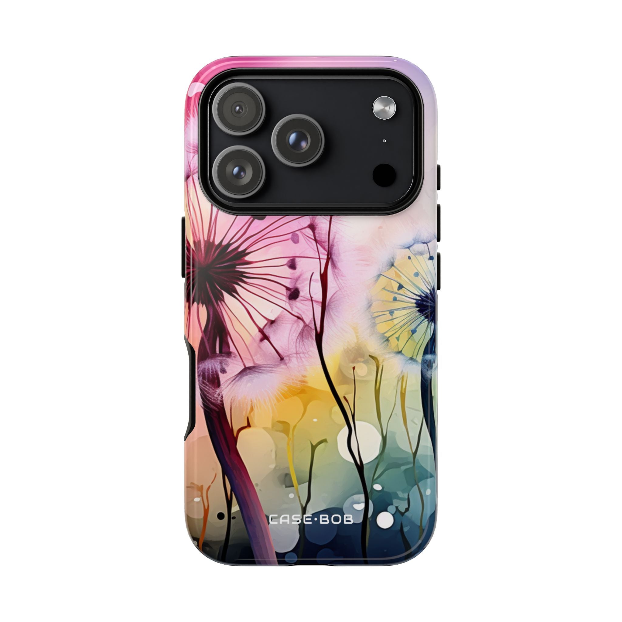 Dandelion Glow iPhone 17 Pro Case - Tough