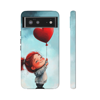 Joyful Girl Flies - Google Pixel Case