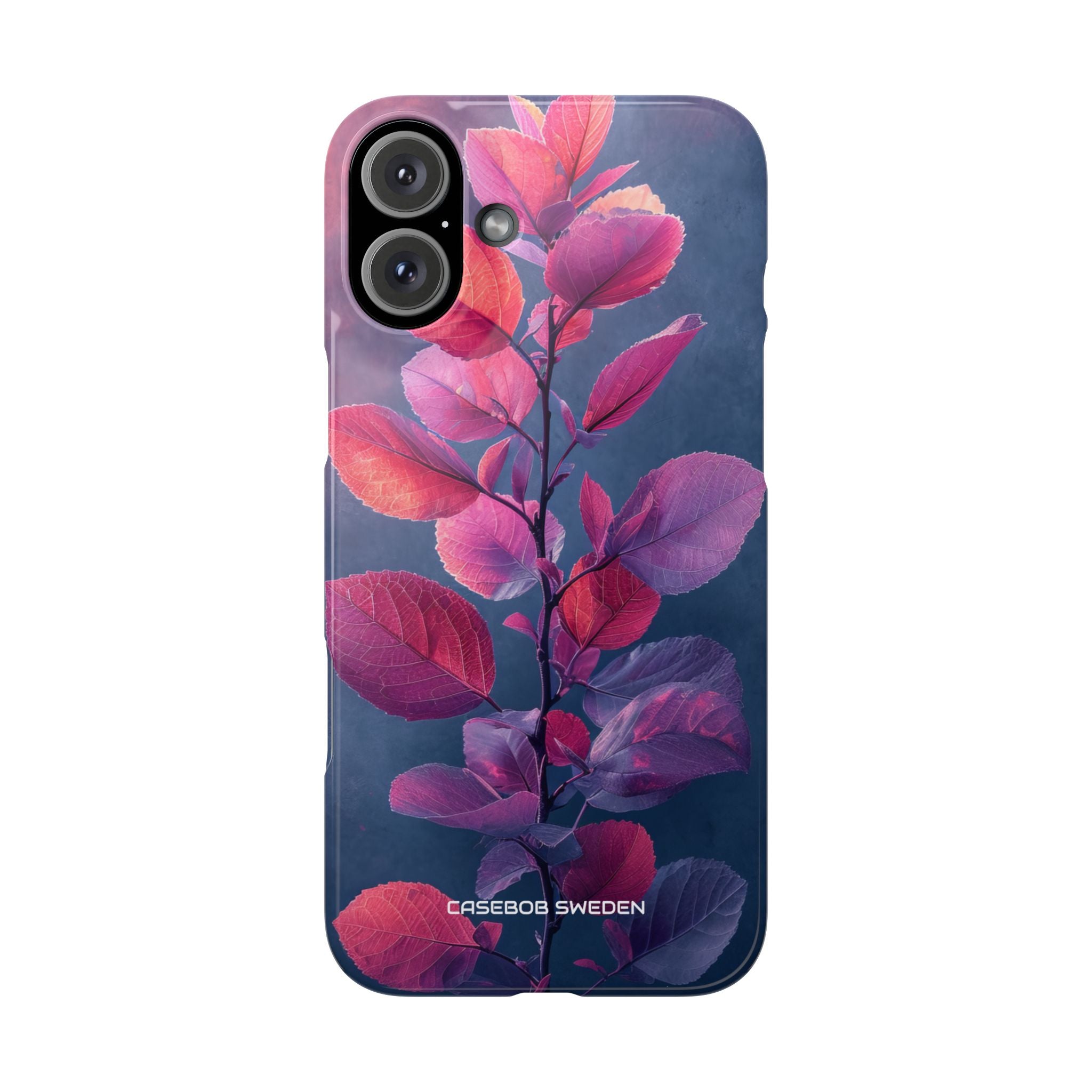 Pink Blue Nature - Slim iPhone 16 Phone Case