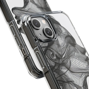 Ethereal Lines - Phone Case for iPhone (Clear Impact - Magnetic)