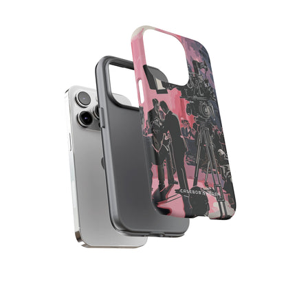 Retro Cinematic Spotlight iPhone 14 - Tough Phone Case