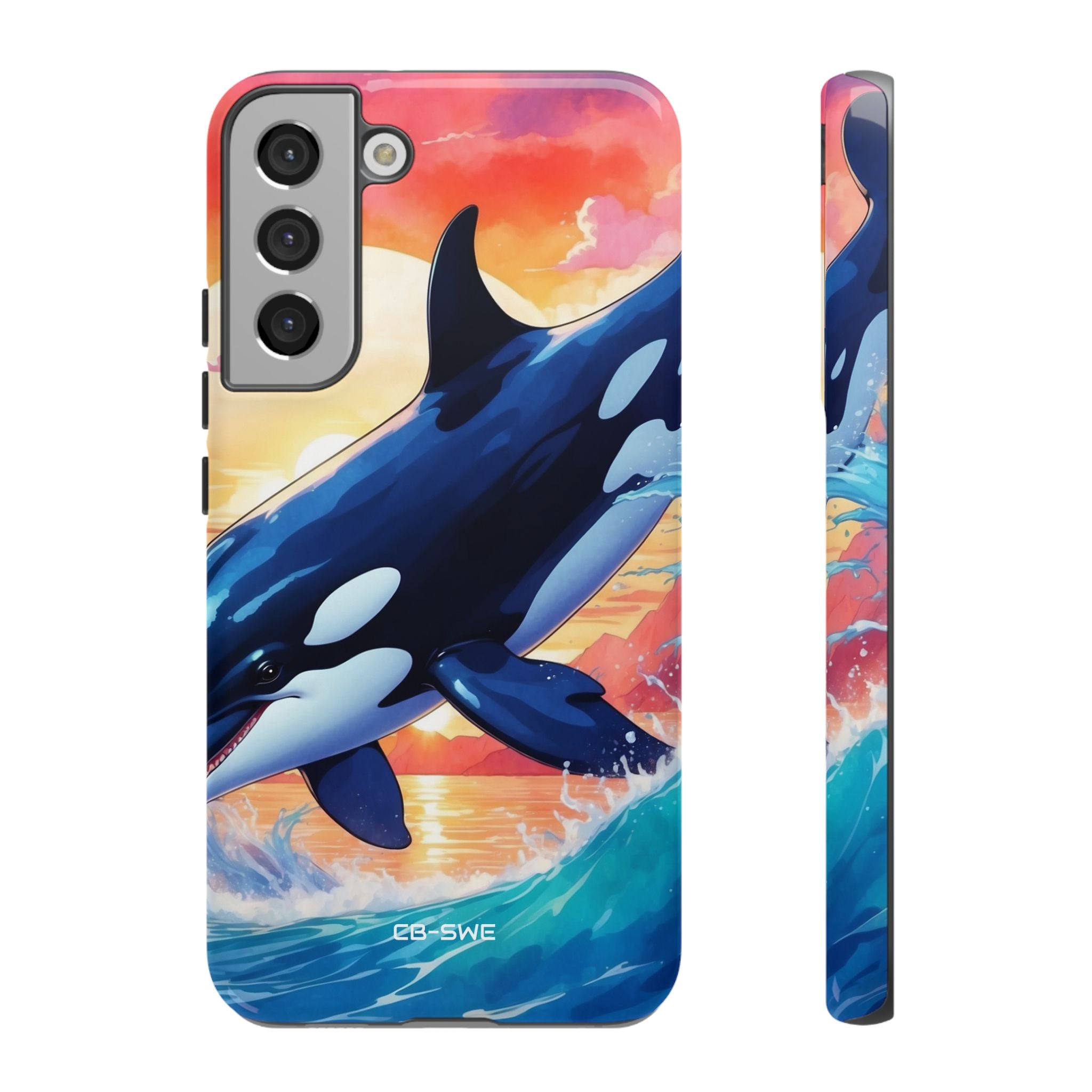 Orca Leaps Joyfully - Samsung Case