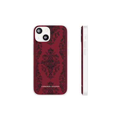 Gothic Crimson Elegance iPhone 13 - Flexi-Telefonhülle