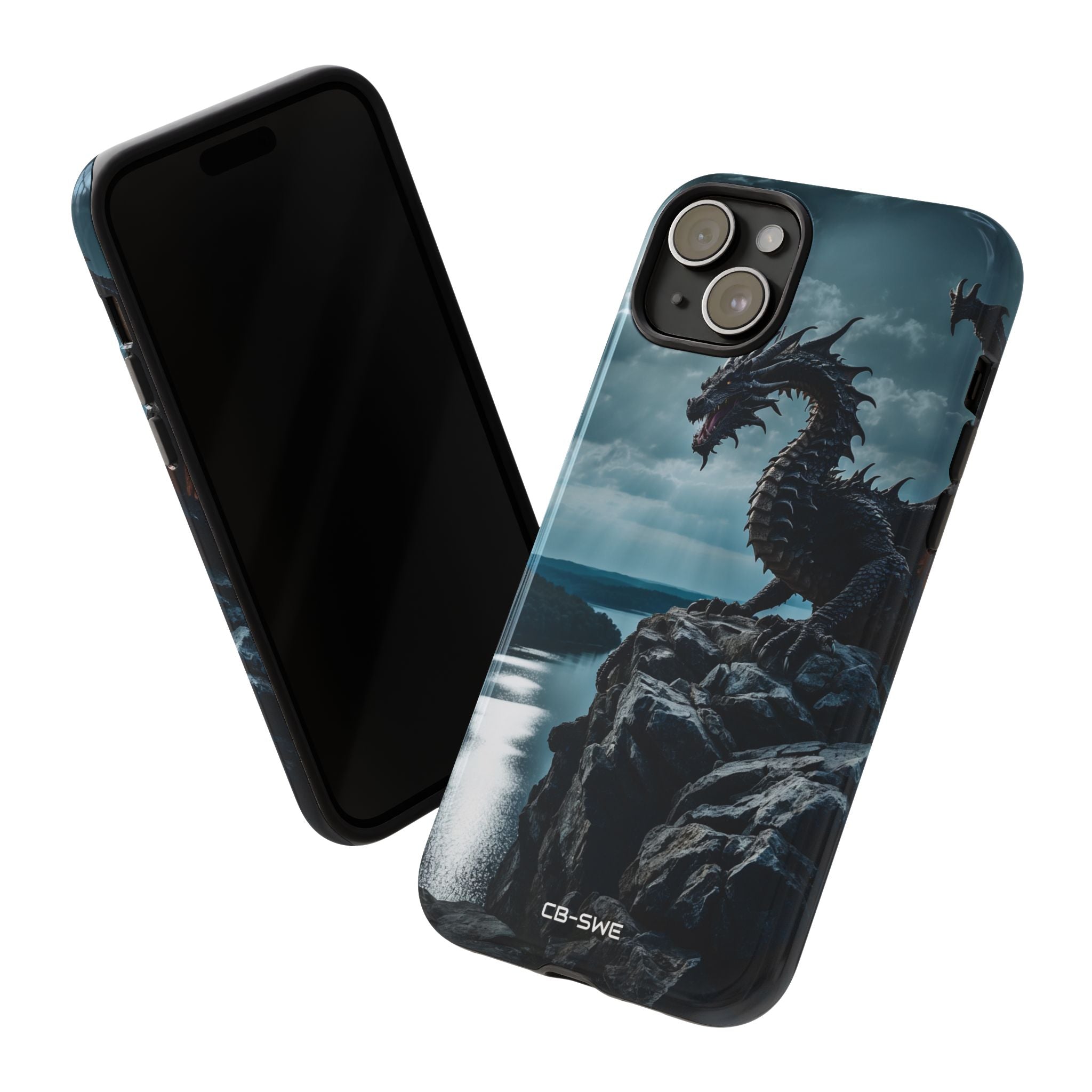 Dragon Soars Moonlight - iPhone Case