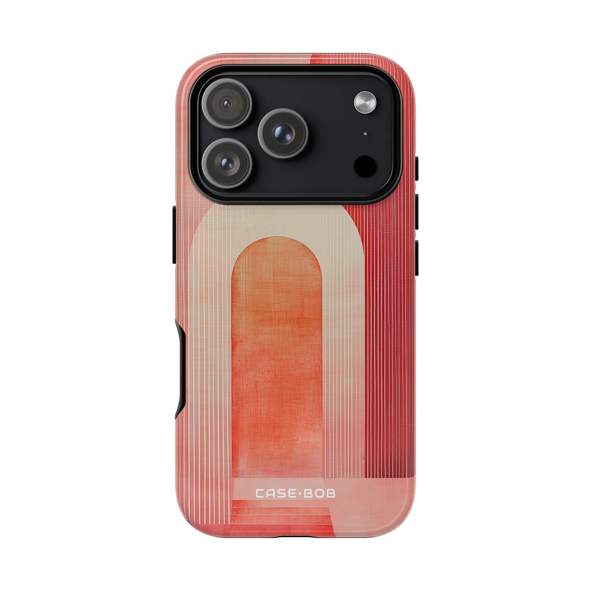 Crimson Arches iPhone 17 Pro Case - Tough