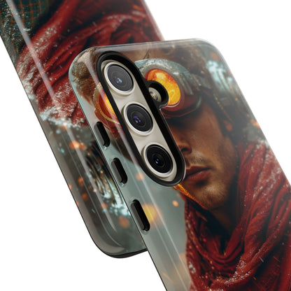 Futuristic Steampunk Explorer Samsung S24 - Tough