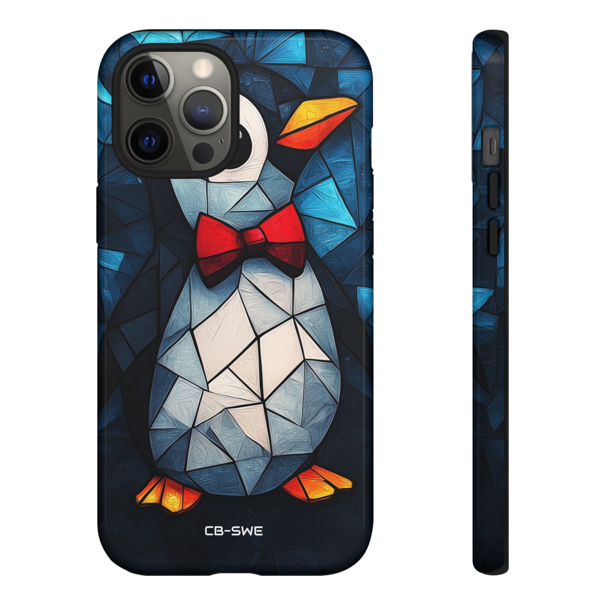 Penguin Wears Bow Tie - iPhone Case