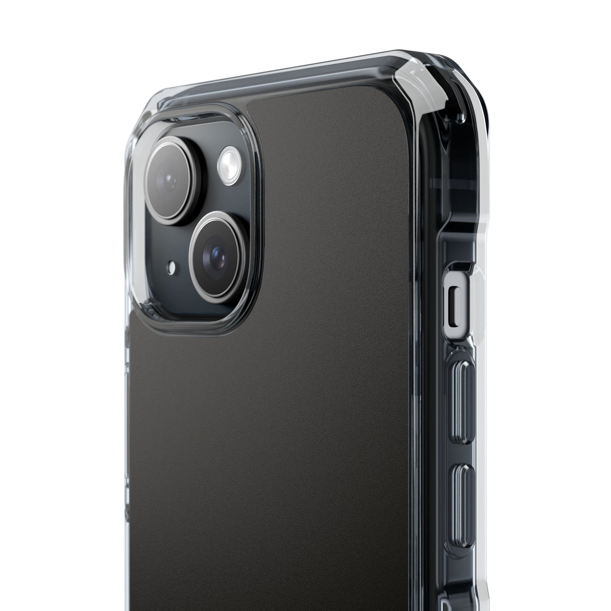 Smoky Black | Phone Case for iPhone (Clear Impact Case - Magnetic)