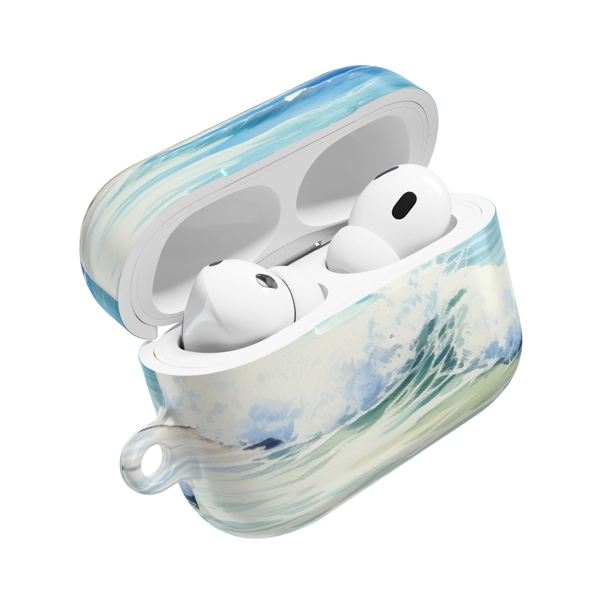 Foaming Blue Waves - AirPods Case